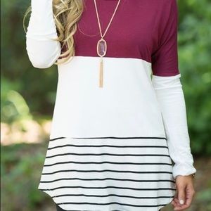 Long Sleeve Pink Lily Shirt